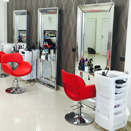 дизайн интерьера парикмахерской салон красоты Matrix