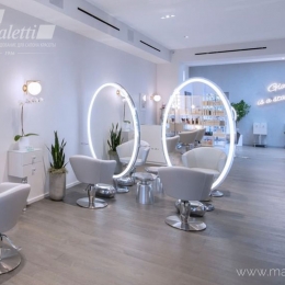 Итальянское оборудование Maletti для салона красоты Fabio Scalia Hair Salon