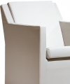 Прозрачный чехол на спинку кресла Modern